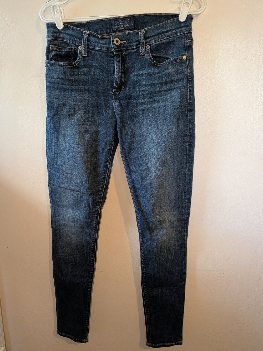 Lucky Brand Women's Indigo Blue Skinny Jeans Size 6